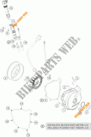 DYNAMO voor KTM 690 DUKE BLACK ABS 2015