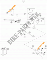 REMPOMP VOOR voor KTM 690 DUKE BLACK ABS 2015