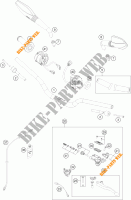 STUUR / BESTURING voor KTM 690 DUKE BLACK ABS 2015