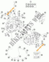 CARTERDELEN voor KTM 690 DUKE WHITE ABS 2014