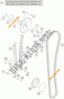 DISTRIBUTIERIEM voor KTM 690 DUKE WHITE ABS 2014