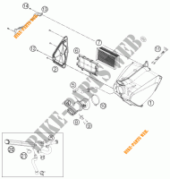 LUCHTFILTER voor KTM 690 DUKE WHITE ABS 2014