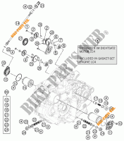 OLIEPOMP voor KTM 690 DUKE WHITE ABS 2014