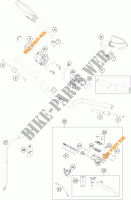 STUUR / BESTURING voor KTM 690 DUKE WHITE ABS 2014