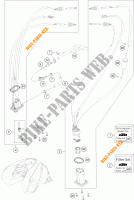 BENZINEPOMP voor KTM 690 DUKE WHITE ABS 2013