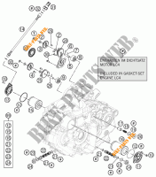 OLIEPOMP voor KTM 690 DUKE WHITE ABS 2013