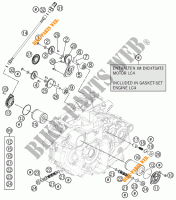 OLIEPOMP voor KTM 690 DUKE BLACK 2012