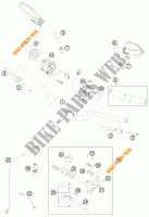 STUUR / BESTURING voor KTM 690 DUKE BLACK 2012
