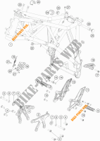 FRAME voor KTM 1290 SUPER DUKE GT GREY ABS 2016
