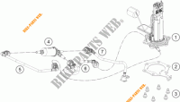 BENZINEPOMP voor KTM 390 DUKE ORANGE 2018