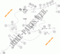 EVAPORATIVE CANISTER voor KTM 390 DUKE ORANGE 2018