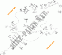 EVAPORATIVE CANISTER voor KTM 390 DUKE ORANGE 2017