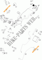 KABELBOOM voor KTM 390 DUKE WHITE ABS 2016