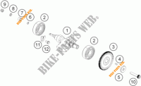 BALANSAS voor KTM 390 DUKE WHITE ABS 2015