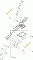LUCHTFILTER voor KTM 390 DUKE WHITE ABS 2015