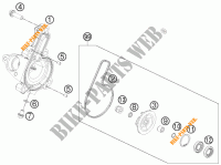 WATERPOMP voor KTM 390 DUKE WHITE ABS 2015