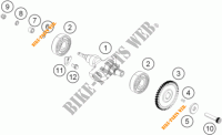 BALANSAS voor KTM 390 DUKE BLACK ABS 2014