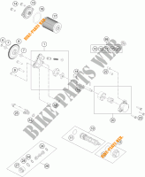 OLIEPOMP voor KTM 390 DUKE BLACK ABS 2014