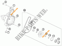 WATERPOMP voor KTM 250 DUKE WHITE ABS 2015