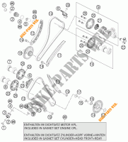 DISTRIBUTIERIEM voor KTM 1190 RC8 R WHITE 2013