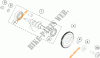 BALANSAS voor KTM 125 DUKE WHITE ABS 2016