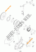 DYNAMO voor KTM 125 DUKE WHITE ABS 2016
