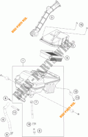 LUCHTFILTER voor KTM 125 DUKE WHITE ABS 2016