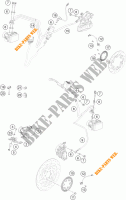 REMSYSTEEM ABS voor KTM 125 DUKE WHITE ABS 2016