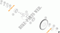 BALANSAS voor KTM 125 DUKE WHITE ABS 2013
