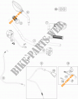 STUUR / BESTURING voor KTM 125 DUKE WHITE ABS 2013
