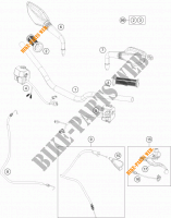 STUUR / BESTURING voor KTM 125 DUKE ORANGE 2011