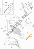 KOELSYSTEEM voor KTM 690 ENDURO R ABS 2016