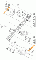 SCHOKBREKER LINK PRO LEVER voor KTM 690 ENDURO R ABS 2016