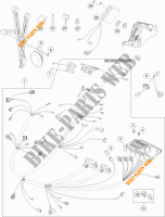 KABELBOOM voor KTM 690 ENDURO R ABS 2016