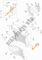 KOELSYSTEEM voor KTM 690 ENDURO R ABS 2016