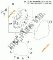 KOPPELINGS DEKSEL voor KTM 690 ENDURO R ABS 2016