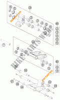 SCHOKBREKER LINK PRO LEVER voor KTM 690 ENDURO R ABS 2016