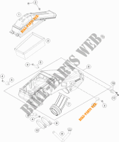 LUCHTFILTER voor KTM 690 ENDURO R ABS 2015