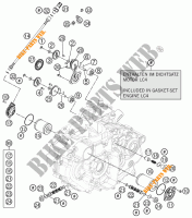 OLIEPOMP voor KTM 690 ENDURO R ABS 2015