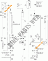VOORVORK (ONDERDELEN) voor KTM 690 ENDURO R 2013