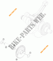 BALANSAS voor KTM 1190 RC8 R BLACK 2012