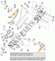 DISTRIBUTIERIEM voor KTM 1190 RC8 R BLACK 2012