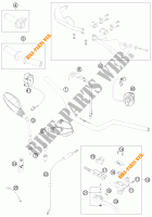 STUUR / BESTURING voor KTM 690 ENDURO R 2011