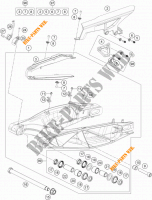ACHTERBRUG voor KTM 1290 SUPER ADVENTURE T 2017