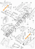 PLASTIC voor KTM 1290 SUPER ADVENTURE T 2017