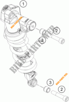 SCHOKBREKER voor KTM 1290 SUPER ADVENTURE T 2017