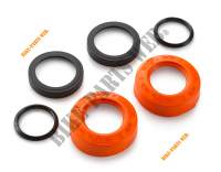 Factory wheel bearing protection cap set-KTM