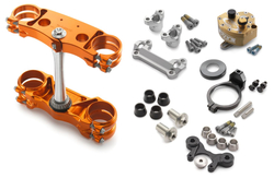 Factory triple clamp kit/Factory steering damper kit